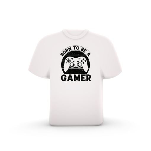 Luminária Camiseta Born To Be Gamer Light