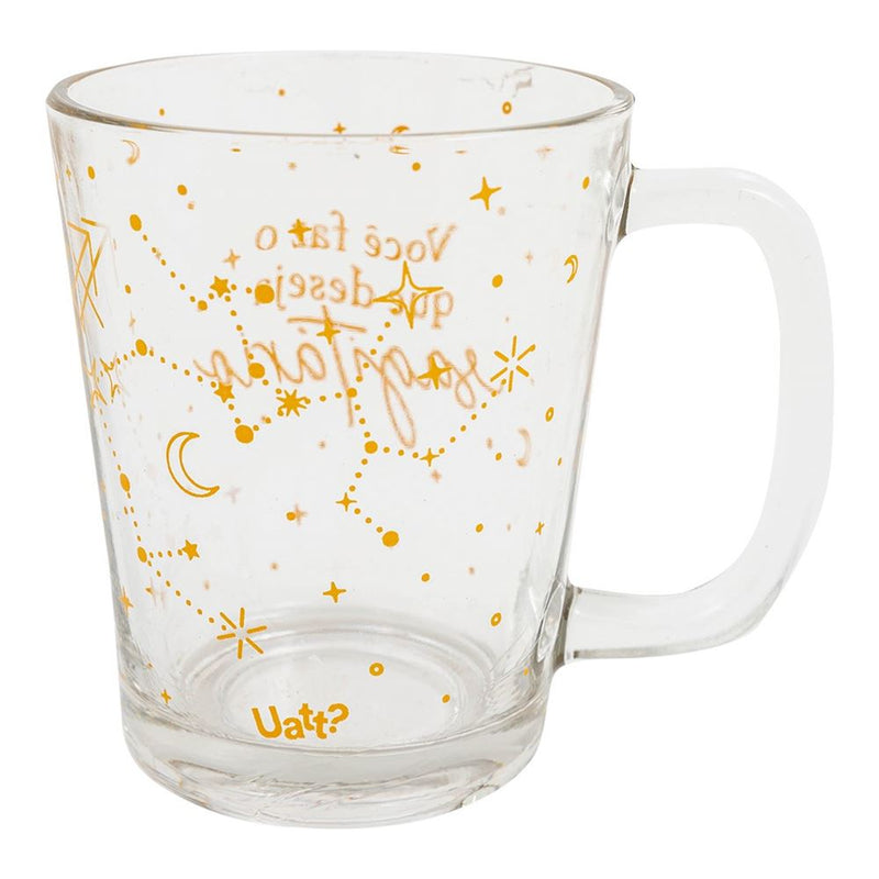 Caneca De Vidro Basic - Signo Sagitário