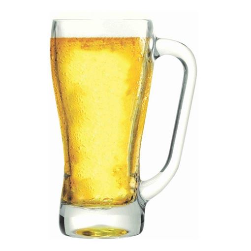 Caneca em Vidro para Chopp de 500ml Beer Time