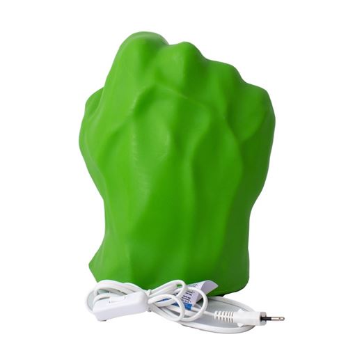 Luminária LED Mão Incrível Hulk Marvel