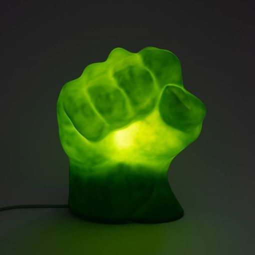 Luminária LED Mão Incrível Hulk Marvel